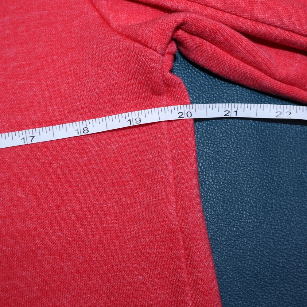 Proedge Liberty University Flames Heather Red Sherpa Lined Hoodie Womens Medium - Picture 6 of 9